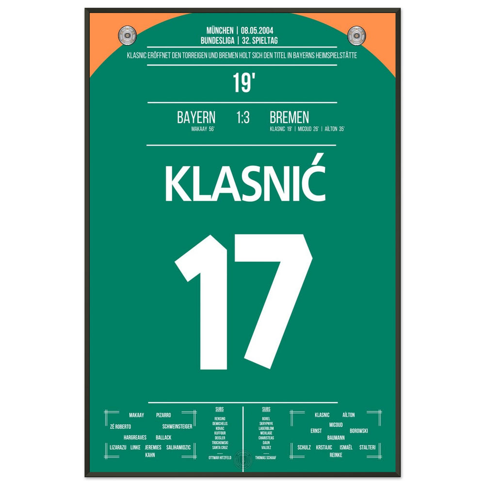 Klasnic's doelpunt bij de kampioenschapswinst in München 2004