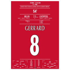 Gerrard initiates the most legendary comeback in history.
