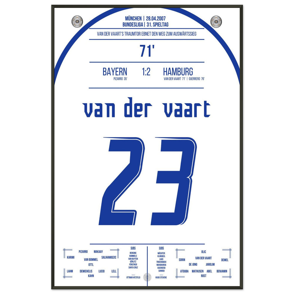 Van der Vaart's Traumtor beim Auswärtsieg bei den Bayern 2007