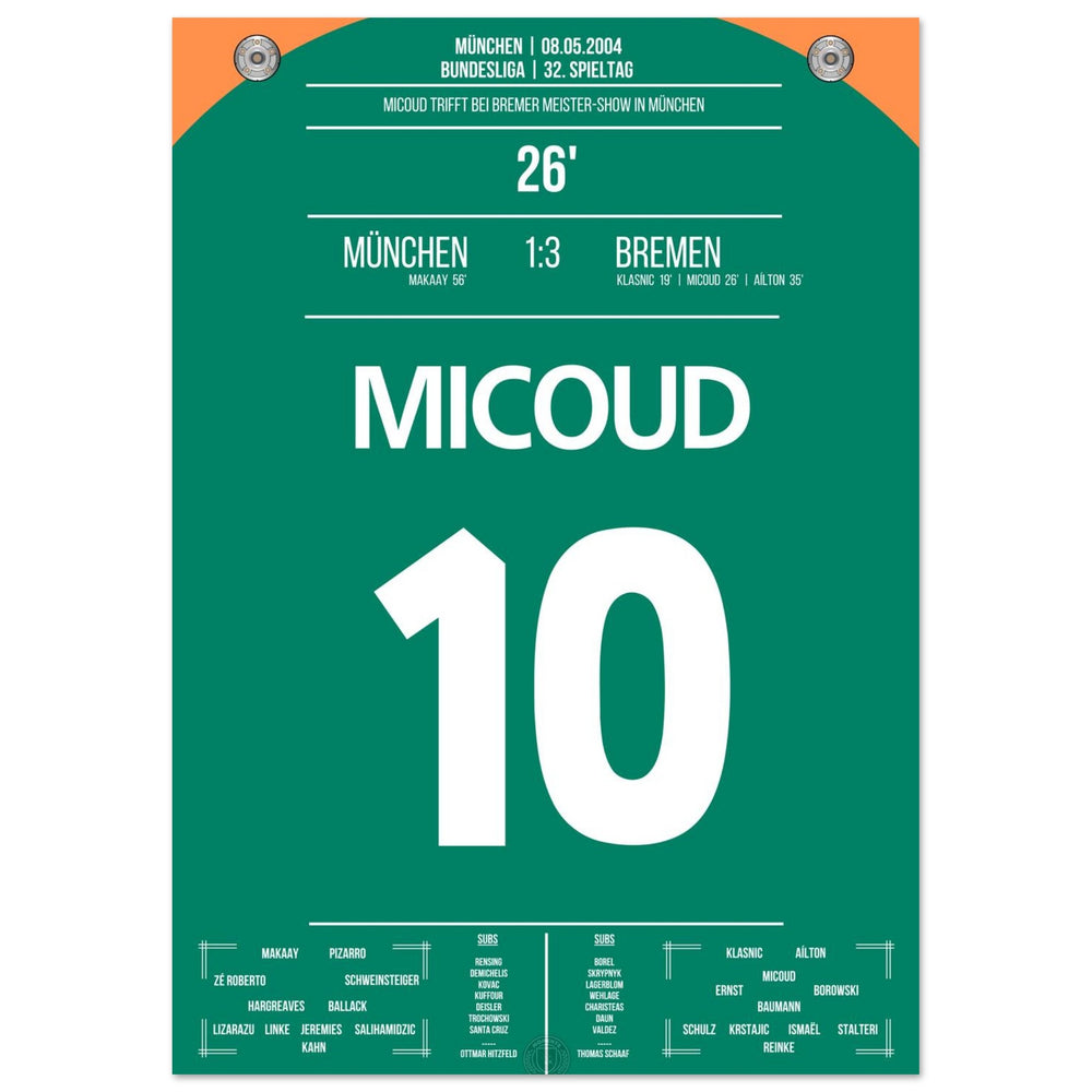 Micoud's Lupfer naar het kampioenschap 2004