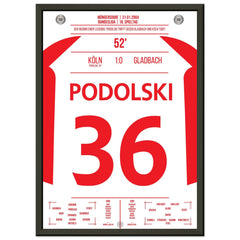 Podolski the match winner in the derby for Cologne's first victory against Gladbach after 6 years.