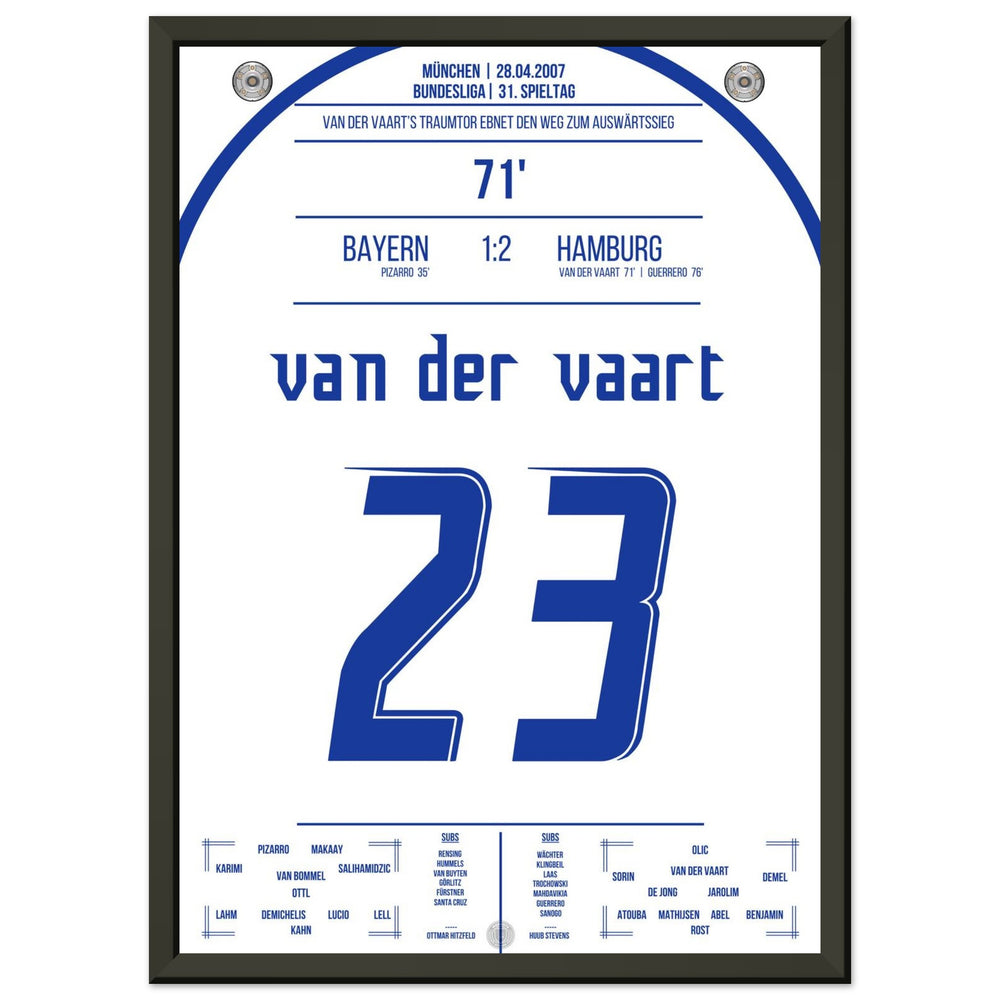 Van der Vaart's Traumtor beim Auswärtsieg bei den Bayern 2007