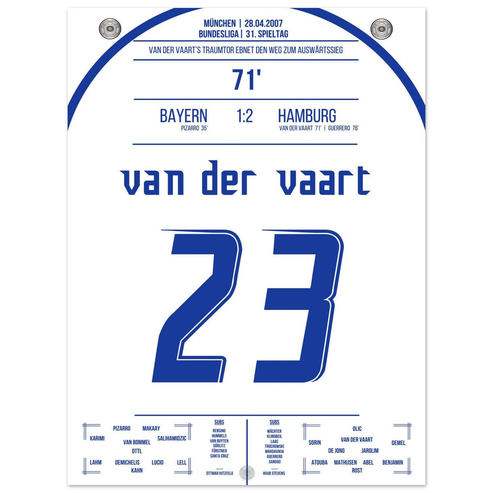 Van der Vaart's Traumtor beim Auswärtsieg bei den Bayern 2007