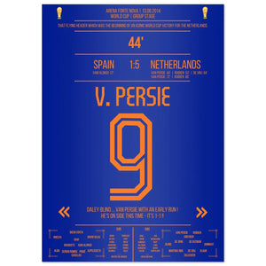 Van Persie's beroemde vliegende kopbal over Casillas in 2014