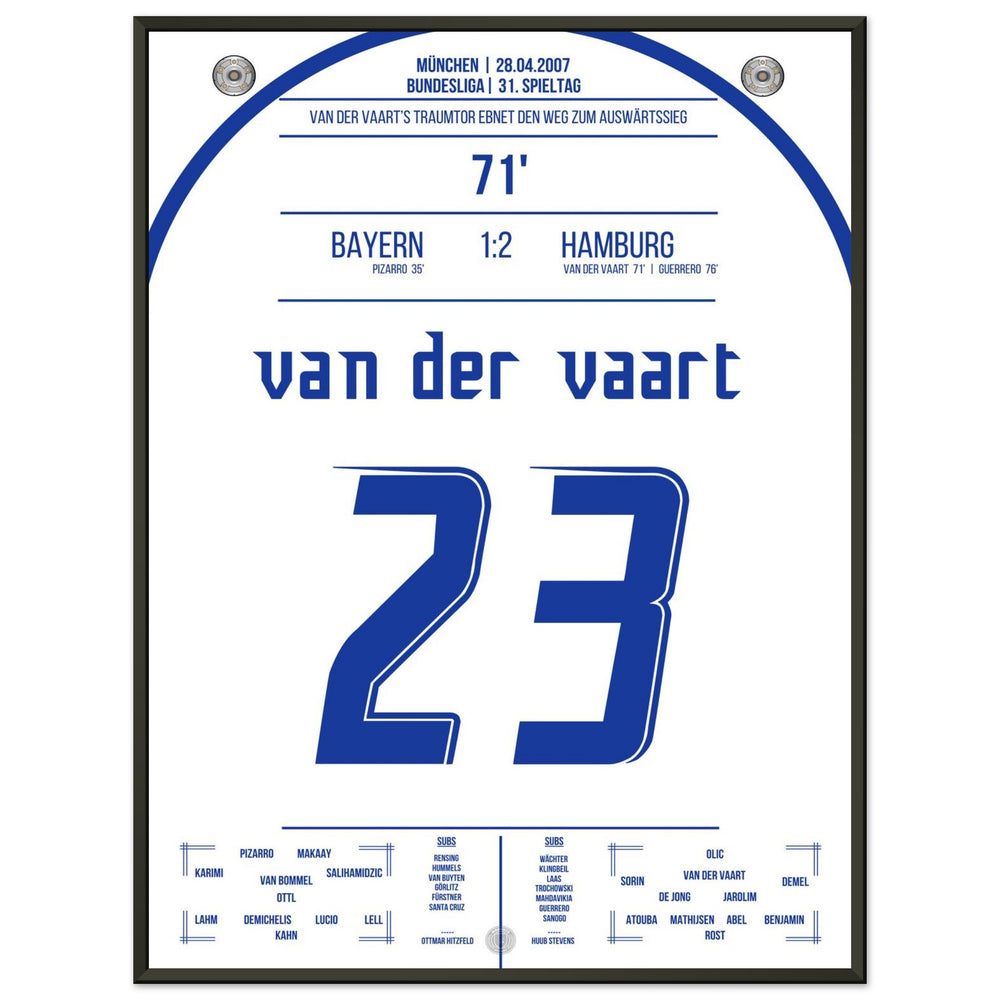 Van der Vaart's Traumtor beim Auswärtsieg bei den Bayern 2007