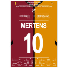 Mertens' header over Livakovic in the 3-1 away victory in the derby against Fener.