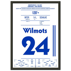 Marc Wilmots' omgezette penalty in de finale van 1997 tegen Inter