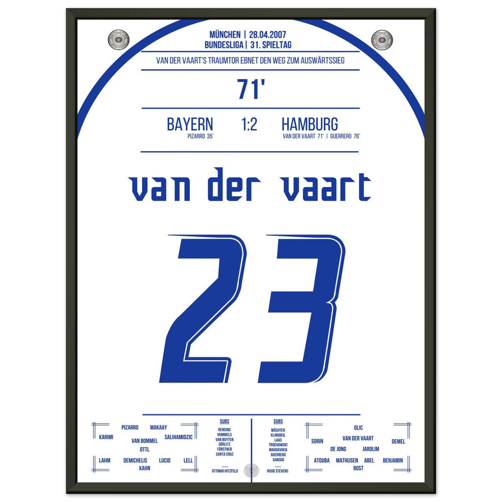 Van der Vaart's Traumtor beim Auswärtsieg bei den Bayern 2007