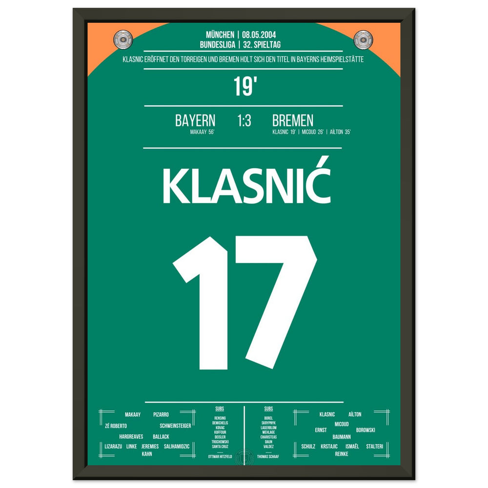 Klasnic's doelpunt bij de kampioenschapswinst in München 2004