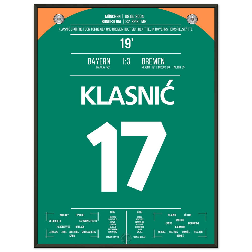 Klasnic's doelpunt bij de kampioenschapswinst in München 2004