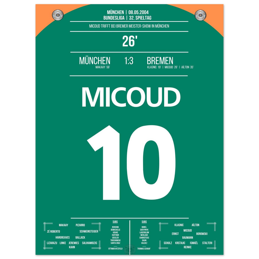 Micoud's Lupfer naar het kampioenschap 2004