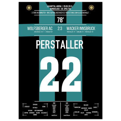 Innsbruck's wilde Aufholjagd zum Klassenerhalt 2013 50x70-cm-20x28-Ohne-Rahmen