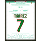 Mahrez's dream free-kick in the last minute of the Africa Cup semi-final.