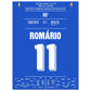 Romario's Siegtreffer im Halbfinale bei der Weltmeisterschaft 1994 30x40-cm-12x16-Ohne-Rahmen